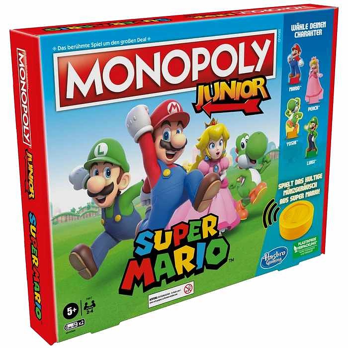 Super Mario Monopoly Junior Cover