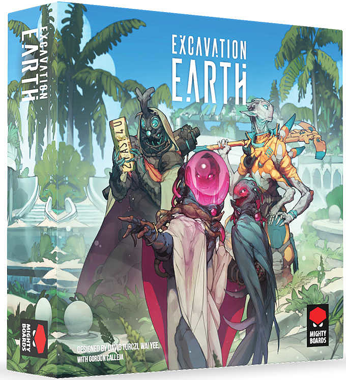 Excavation Earth 1-4 Spieler, Spieldauer ca. 30-90 Minuten Cover