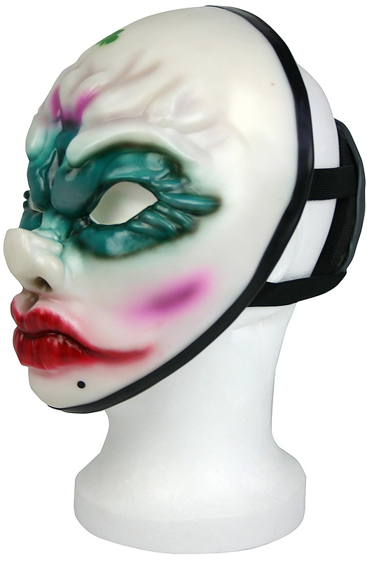 Payday 2 Face Mask Clover Rueckseite
