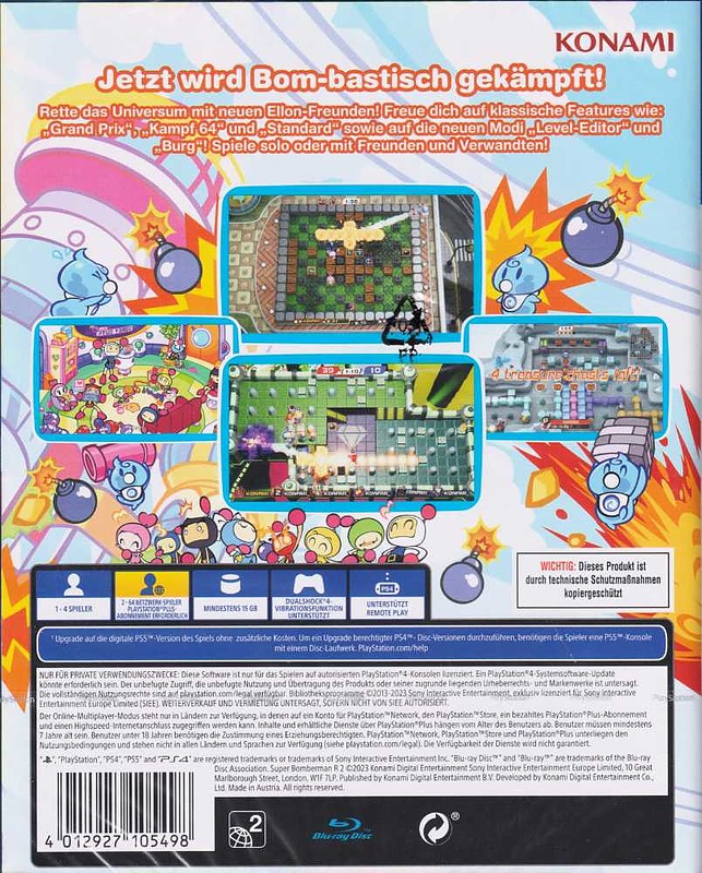 Super Bomberman R 2 Rueckseite