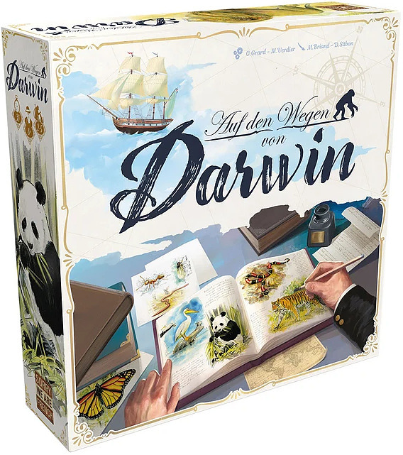 Auf den Wegen von Darwin Cover
