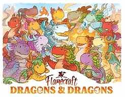 Flamecraft: Dragons and Dungeons (Englisch) Cover