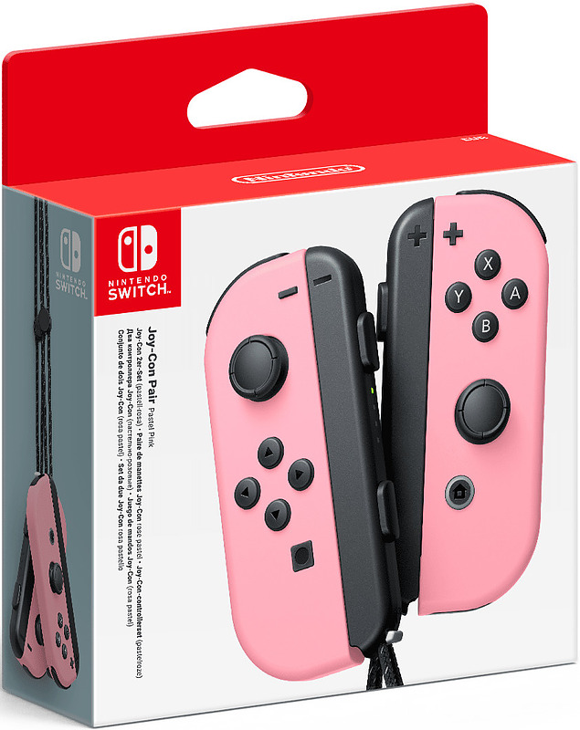 Nintendo Switch Joy-Con 2er-Set Pastell-Rosa Cover
