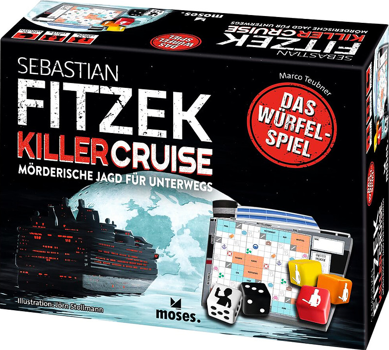 Sebastian Fitzek - Killer Cruise Würfelspiel Cover