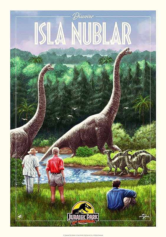 Jurassic Park Kunstdruck How To Ann. Ed. Cover