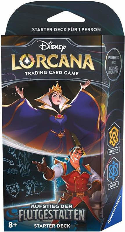 Lorcana Starter Deck K. 2 Bernstein & Sapphir (DE) Cover