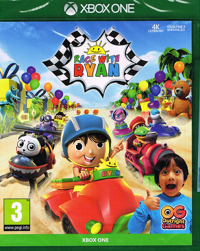 Race with Ryan (PEGI) Cover