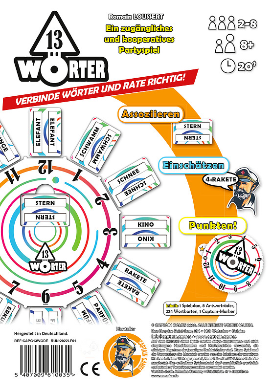 13 Wörter Rueckseite