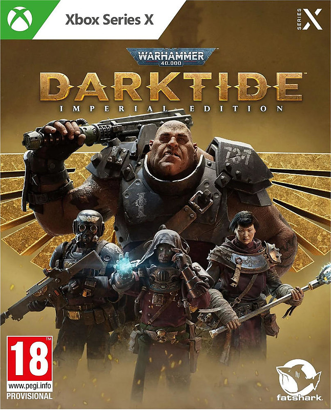 Warhammer 40.000 Darktide Imperial Edition (PEGI) Cover