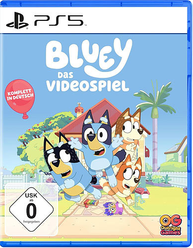 Bluey: the Videogame Cover
