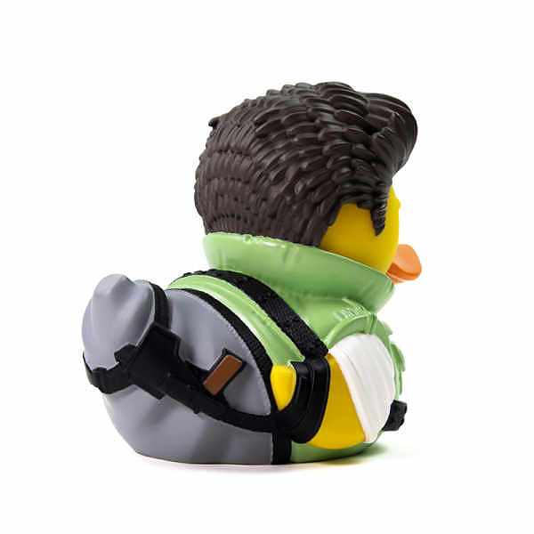 Resident Evil Badeente Chris Redfield Rueckseite