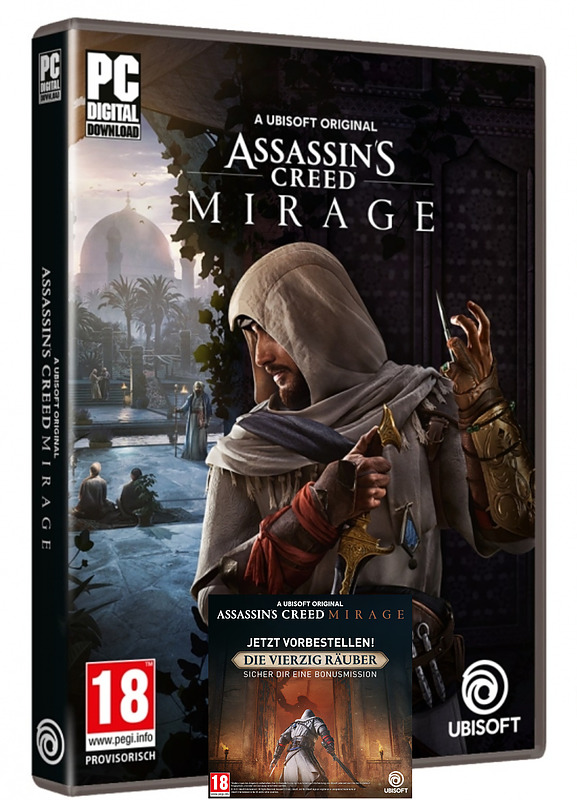 Assassin's Creed Mirage + Bonus (AT-PEGI) Cover