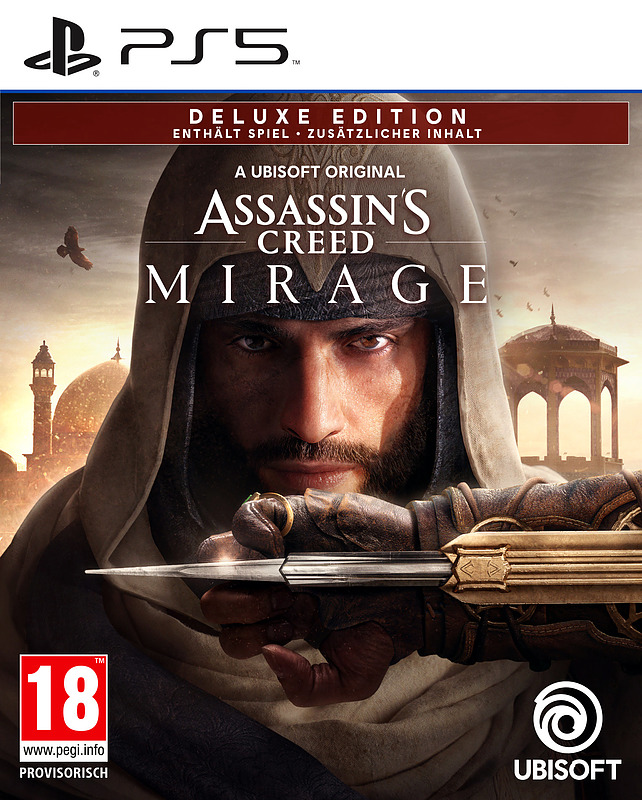 Assassin's Creed Mirage Deluxe Edition (AT-PEGI) Cover