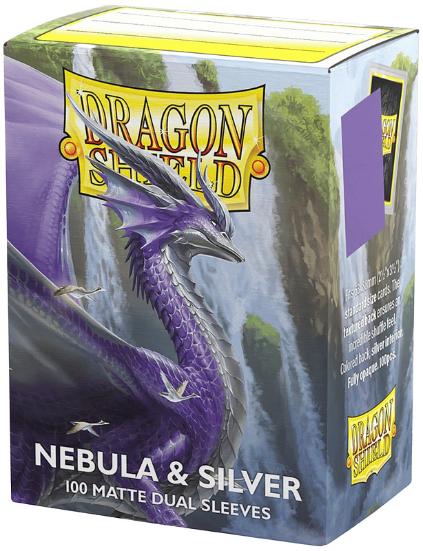 Dragon Shield Matte Dual - Nebula & Silver Cover