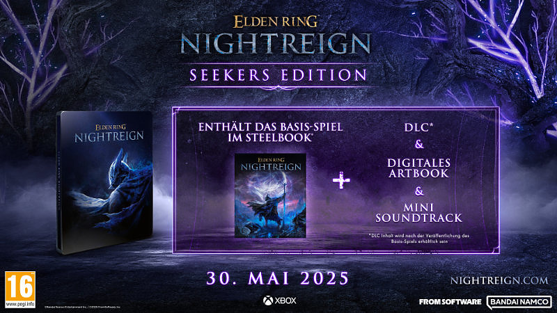 Elden Ring Nightreign Seekers Edition Cover