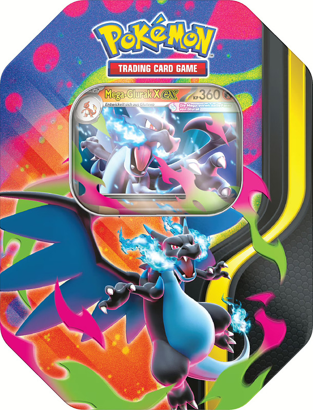 Pokemon Tin 126 Mega-Glurak X Cover