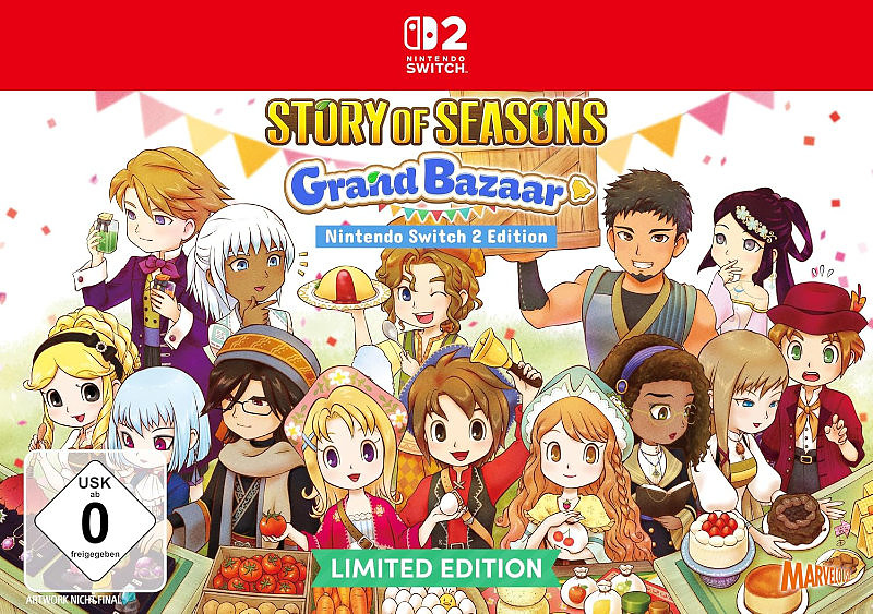 Story of Seasons: Grand Bazaar Limited Ed. Cover
