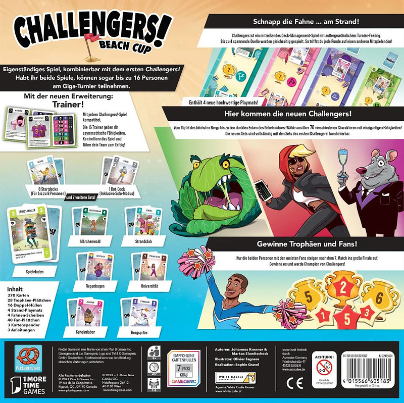 Challengers! Beach Cup Rueckseite