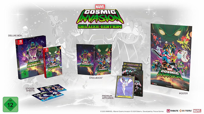 Marvel Cosmic Invasion Deluxe Edition Rueckseite