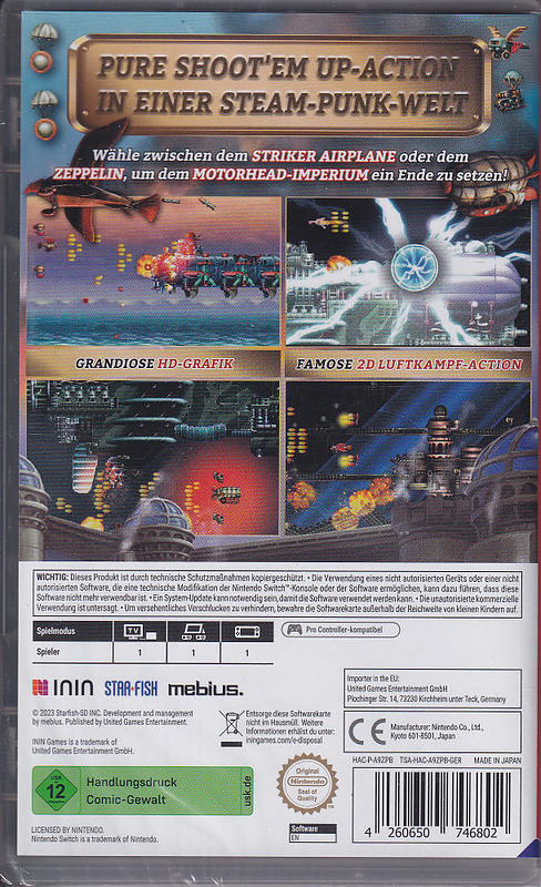 Legend of Steel Empire Rueckseite