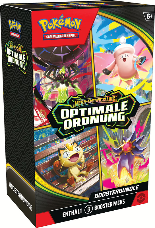 Pokemon ME03 Optimale Ordnung Booster Bundle Cover