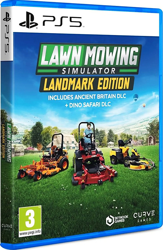 Lawn Mowing Simulator: Landmark Edition (PEGI) Cover