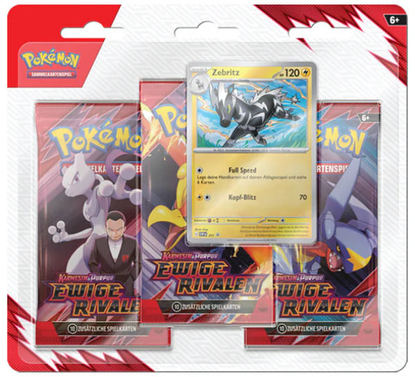 Pokemon KP 10.0 Ewige Rivalen 3-Pack Cover