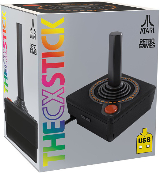 THECXSTICK Solus Atari USB Joystick schwarz Cover