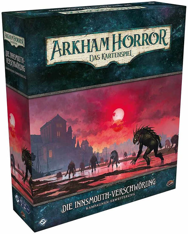 Arkham Horror Kartenspiel Innsmouth-Verschwörung Cover