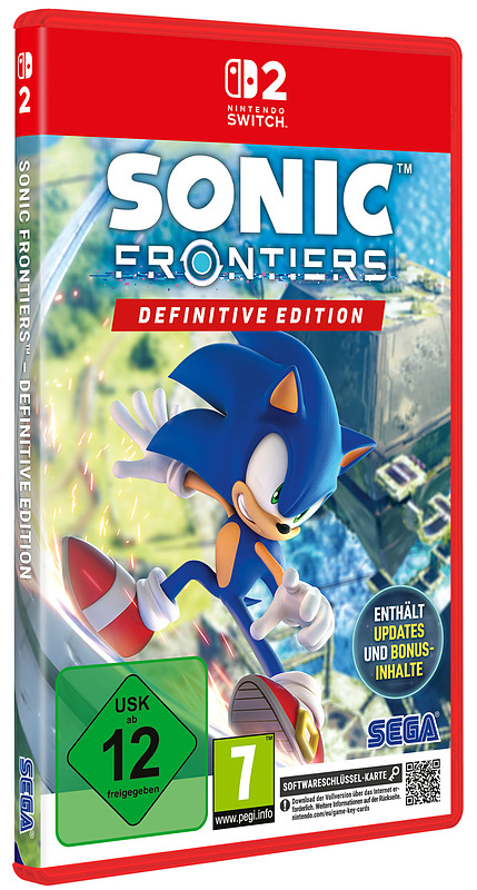 Sonic Frontiers Definitive Edition Cover