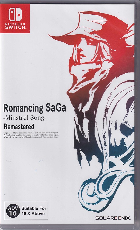 Romancing SaGa: Minstrel Songs Remastered (Asia) Cover