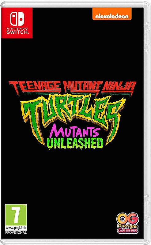 TMNT Mutants Unleashed (PEGI) Cover