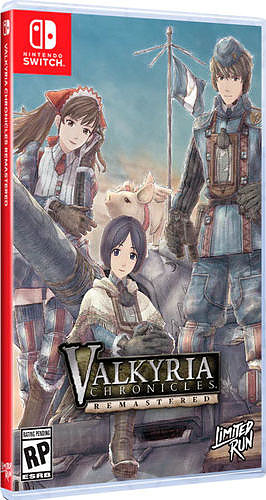 Valkyria Chronicles Remastered Limited Run Cover