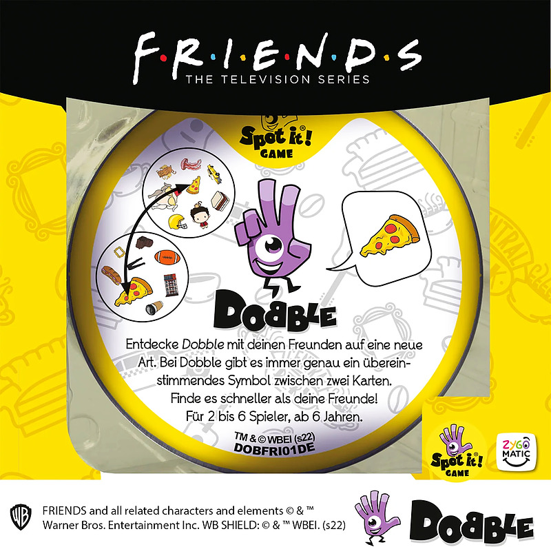 Dobble Friends Rueckseite