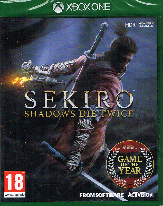 Sekiro: Shadows Die Twice GOTY Edition (PEGI) Cover