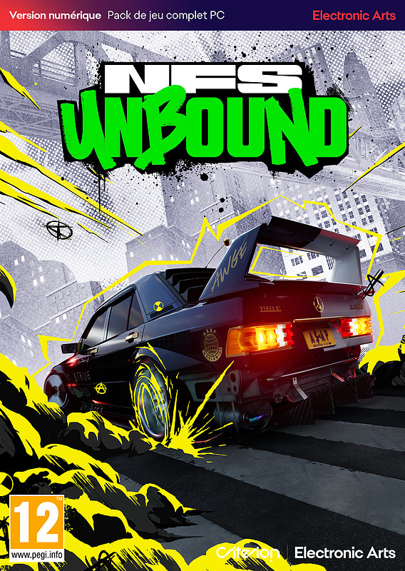 Need for Speed: Unbound (Code in a Box) Cover