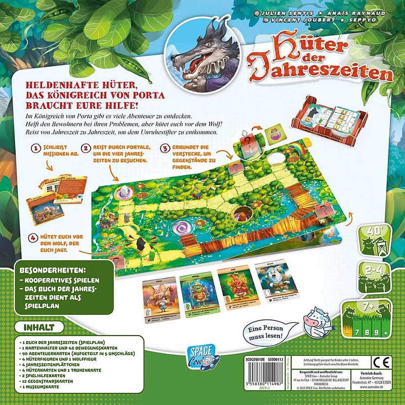 Hüter der Jahreszeiten Rueckseite