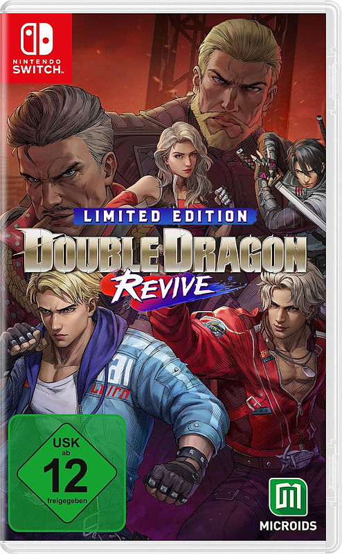 Double Dragon Revive Limited Edition Cover