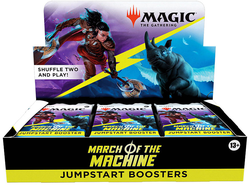 MTG: March of the Machine Jumpstart-Booster Dis. Cover