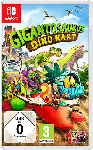 Gigantosaurus: Dino Kart Cover