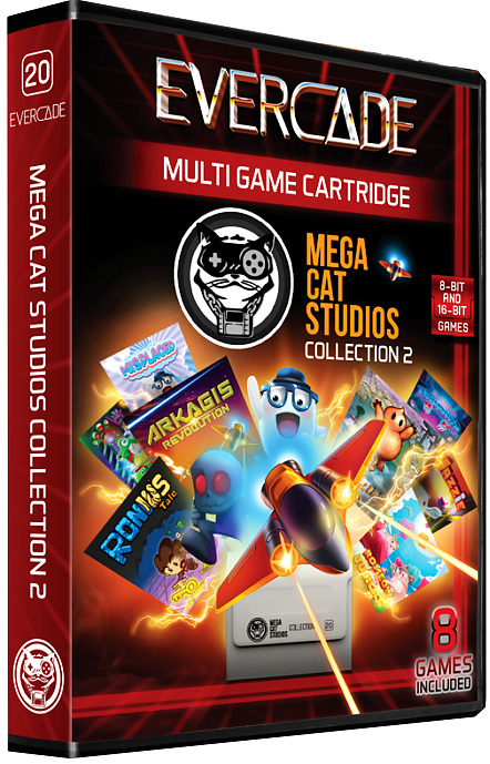 Blaze Evercade MegaCat Cart 2 Cover