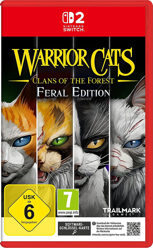 Warrior Cats: Clans of the Forest Feral Edition Cover