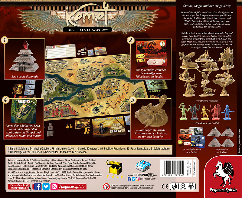 Kemet - Blut und Sand Rueckseite