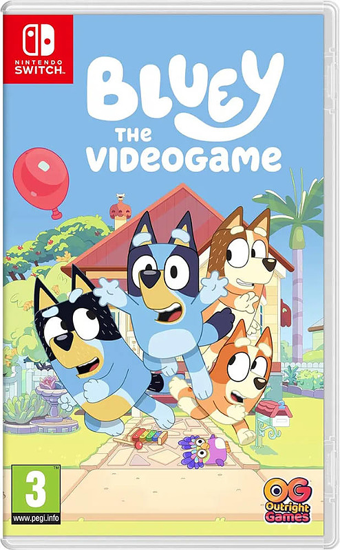 Bluey: the Videogame (PEGI) Cover