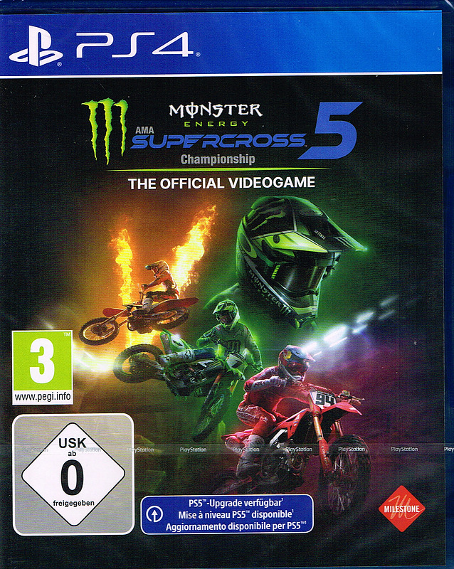 Monster Energy Supercross 5 + 10 Boni Cover
