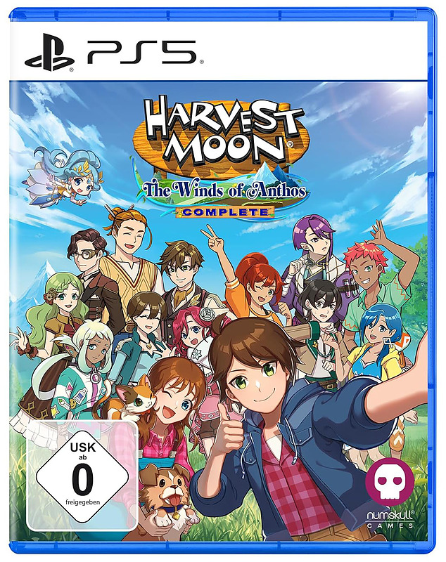 Harvest Moon - The Winds of Anthos Complete Ed. Cover