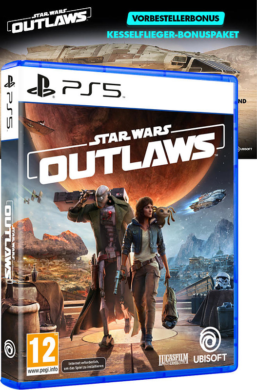 Star Wars Outlaws + 2 Boni (AT-PEGI) Cover