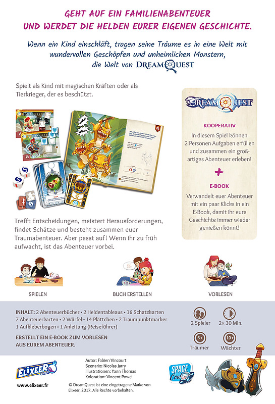 DreamQuest Rueckseite
