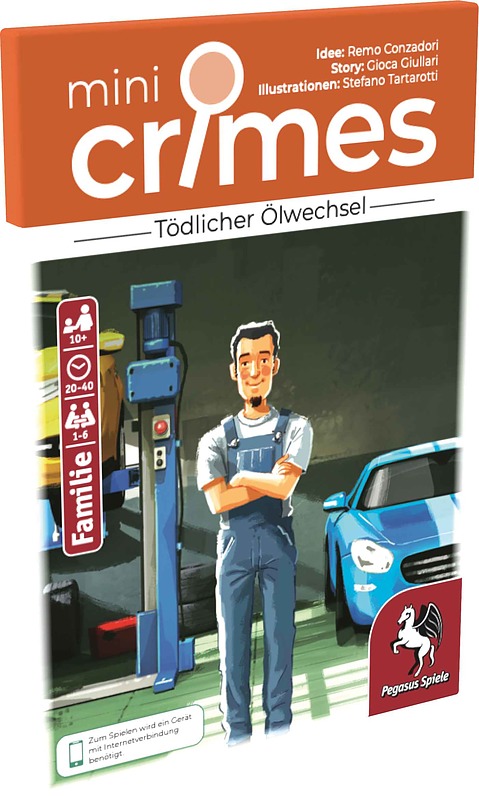 Mini Crimes: Tödlicher Ölwechsel Cover