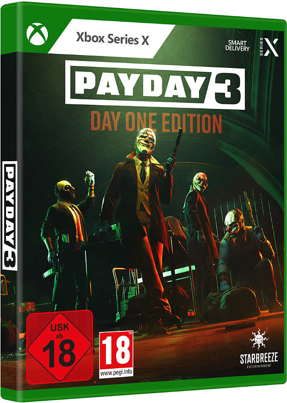 Payday 3 Day 1 Edition + 2 Boni Cover